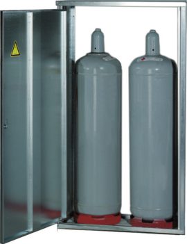 Flaschenschrank für 2x 33kg Propangasflasche