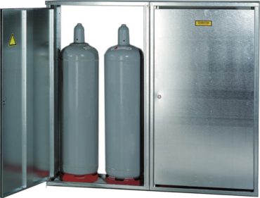 Flaschenschrank für 4 x 33kg Propangasflasche