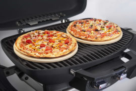 2 Teilig. Pizza-Stein-Set